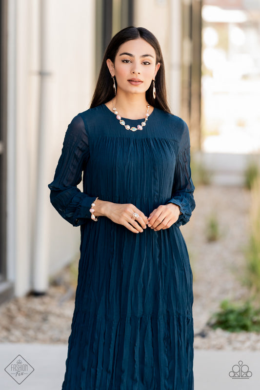 Paparazzi Fashion Fix Glimpses of Malibu Jewelry SET September 2021