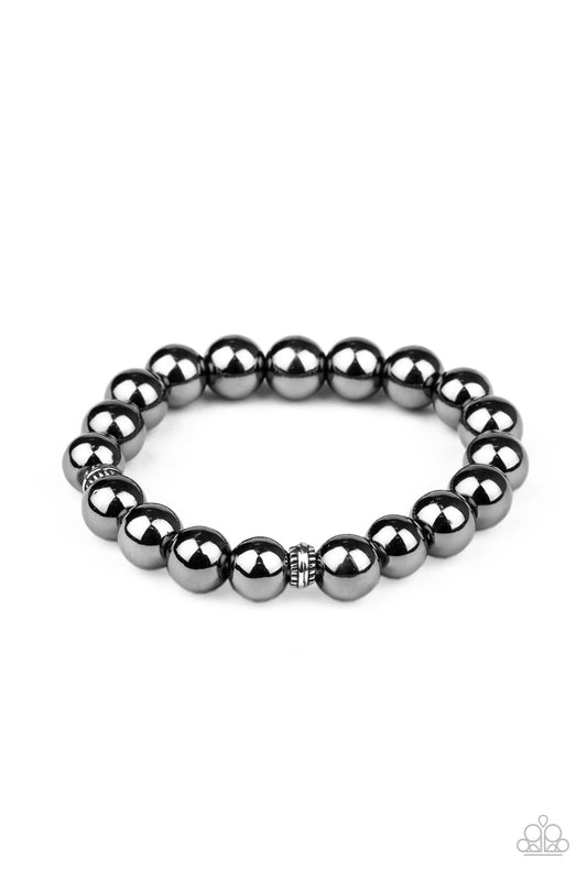 Paparazzi Bracelet ~ Resilience - Black Urban Bracelet