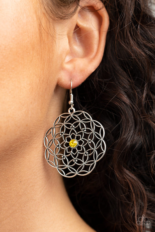 Paparazzi Earrings Botanical Bash - Yellow $5 Jewelry. Subscribe & Save.