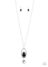 Load image into Gallery viewer, Paparazzi Necklace ~ Mon-YOU-mental Moment - Black Lanyard
