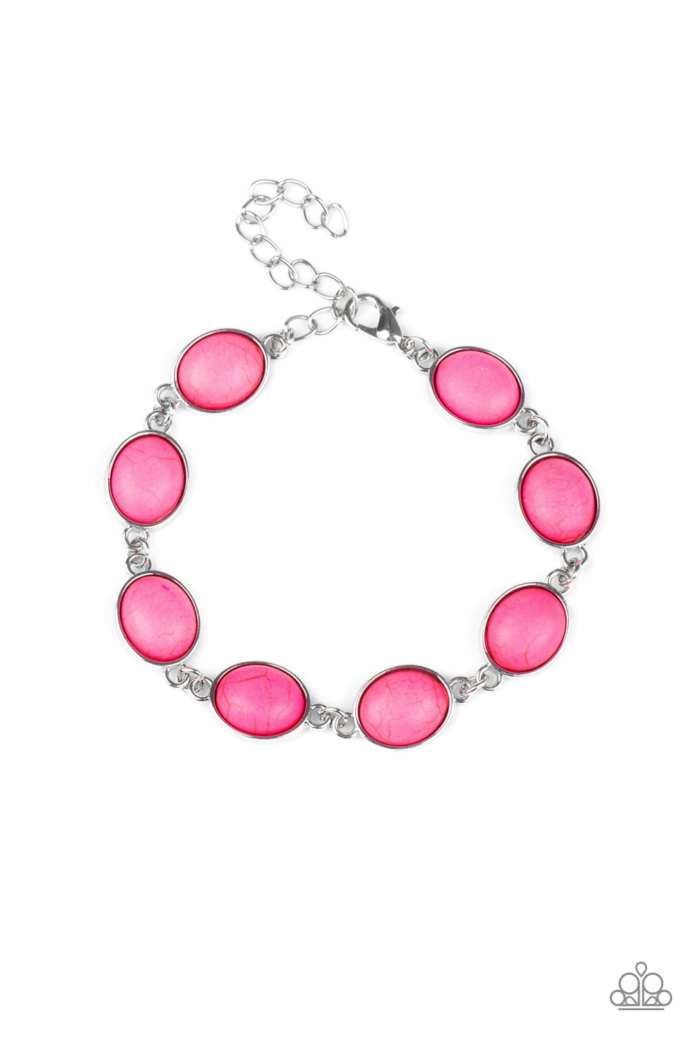 Paparazzi Bracelet ~ Nice Stonework - Pink