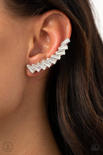 Load image into Gallery viewer, Paparazzi Earring ~ I Think ICE Can - White Ear Crawlers
