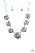 Load image into Gallery viewer, Paparazzi Necklace ~ Sahara Solar Power - Blue
