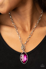 Load image into Gallery viewer, Paparazzi Necklace ~ Unlimited Sparkle - Pink
