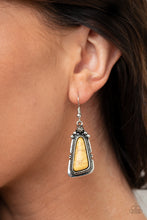 Load image into Gallery viewer, Paparazzi Earring ~ Sahara Solitude - Yellow
