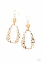 Load image into Gallery viewer, Paparazzi Earring ~ Enhanced Elegance - Gold
