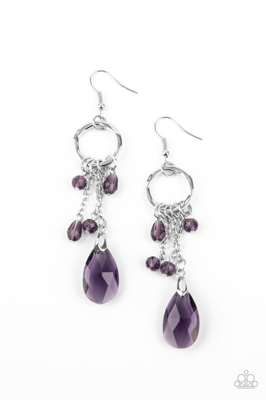 Glammed Up Goddess Purple Earrings Paparazzi Accessories. #P5RE-PRXX-138XX. Subscribe & Save.