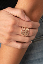 Load image into Gallery viewer, Paparazzi Turning The Tides Rose Gold Ring. Get Free Shipping. #P4WH-GDRS-080XX
