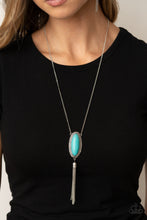 Load image into Gallery viewer, Paparazzi Necklace ~ Ethereal Eden - Blue Necklace
