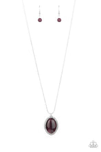 Load image into Gallery viewer, Paparazzi GLISTEN To This Purple Necklace. Subscribe &amp; Save. #P2RE-PRXX-217XX
