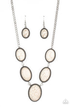 Load image into Gallery viewer, Paparazzi Necklace ~ River Valley Radiance - White
