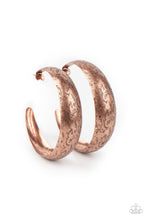 Load image into Gallery viewer, Sahara Sandstorm - Copper Earring Paparazzi
