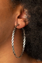 Load image into Gallery viewer, Paparazzi Earring ~ Infinite Twist - Silver
