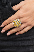 Load image into Gallery viewer, Paparazzi Ring ~ Hopes and GLEAMS - Yellow Moonstone Ring Paparazzi
