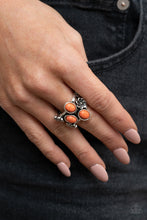 Load image into Gallery viewer, Buy Primitive Paradise - Orange Ring Paparazzi Accessories $5 Jewelry at AainaasTreasureBox
