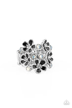 Load image into Gallery viewer, Paparazzi Ring ~ Blooming Banquet - Black
