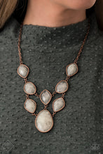 Load image into Gallery viewer, Paparazzi Opulently Oracle - Copper Necklace

