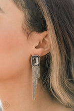 Load image into Gallery viewer, Paparazzi Earring ~ Save for a REIGNy Day - Silver Earring January 2021 Fashion Fix
