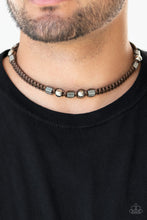 Load image into Gallery viewer, Paparazzi Take a Trek - Brown Necklace (P2UR-BNXX-149XX) Urban Necklace for Men
