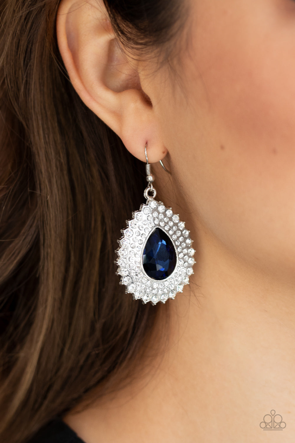 Paparazzi Exquisitely Explosive - Blue Earring