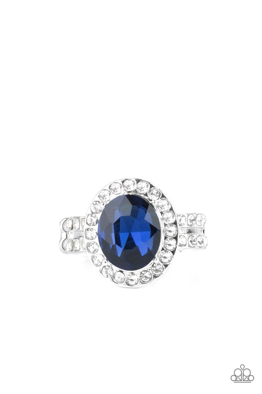 Unstoppable Sparkle Blue Dainty Ring Paparazzi Accessories at AainaasTreasureBox #P4RE-BLXX-172XX
