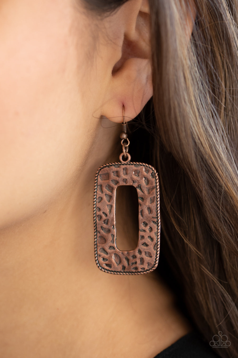 Paparazzi Primal Elements Copper Earrings