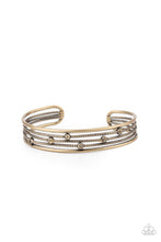 Load image into Gallery viewer, Paparazzi Extra Expressive - Brass Bracelet
