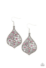 Load image into Gallery viewer, Paparazzi Earring ~ Full Out Florals - Pink Earring
