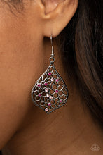 Load image into Gallery viewer, Paparazzi Earring ~ Full Out Florals - Pink Earring
