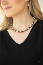 Load image into Gallery viewer, Paparazzi Necklace ~ ZEN You Least Expect It - Brass
