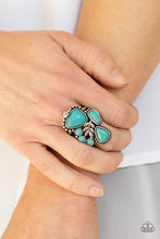 Load image into Gallery viewer, Paparazzi Ring ~ Mystical Mesa - Blue
