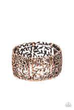 Load image into Gallery viewer, Verdantly Vintage - Copper Stretchy Bracelet Paparazzi Accessories #P9ST-CPXX-007XX
