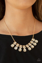 Load image into Gallery viewer, Sparkly Ever After - Gold Necklace Paparazzi Accessories
