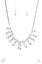 Load image into Gallery viewer, Paparazzi Celebrity Couture White Necklace. #P2RE-WTXX-532XU. Get Free Shipping. 
