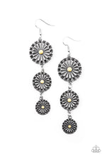 Load image into Gallery viewer, Paparazzi Festively Floral - Yellow Earring
