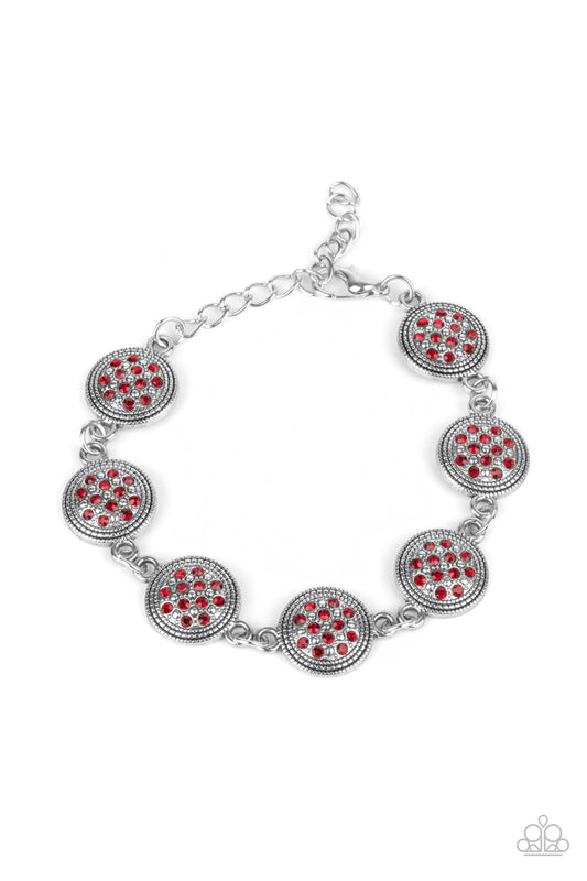 Paparazzi By Royal Decree Red Bracelet. Clasp Closure bracelet.  #P9RE-RDXX-098XX