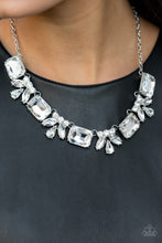 Load image into Gallery viewer, Paparazzi Long Live Sparkle - White Necklace empower me pink exlusive 
