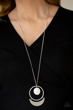 Load image into Gallery viewer, Paparazzi Necklace ~ Moonlight Sailing - White
