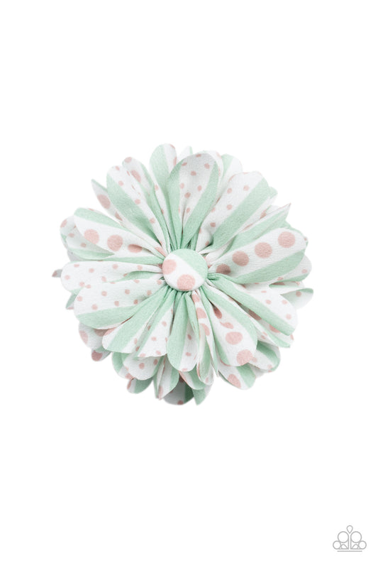 Paparazzi Hair Clip ~ Got A Good Thing GROWING - Green