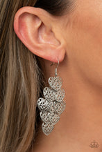 Load image into Gallery viewer, Paparazzi Earring ~ Shimmery Soulmates - Silver
