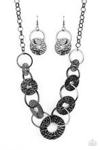 Load image into Gallery viewer, Paparazzi Necklace ~ Industrial Envy - Black
