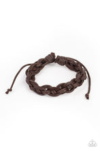 Load image into Gallery viewer, Rugged Adventure - Brown Urban Bracelet Paparazzi Accessories
