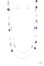 Load image into Gallery viewer, Paparazzi Gala Goals Blue Necklace. Get Free Shipping.  #P2RE-BLXX-316XX
