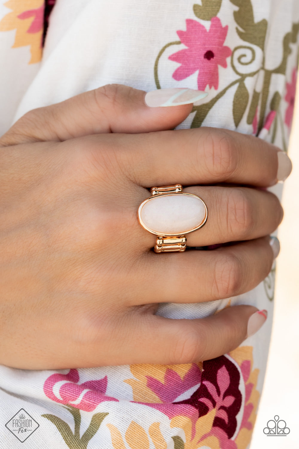 Mystical Mantra - Gold Ring Paparazzi Accessories Fashion Fix