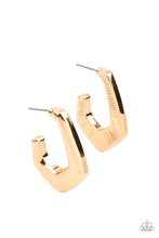 Load image into Gallery viewer, Paparazzi Earring ~ On The Hook - Gold Hoops
