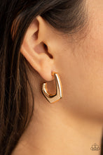 Load image into Gallery viewer, Paparazzi Earring ~ On The Hook - Gold Hoops
