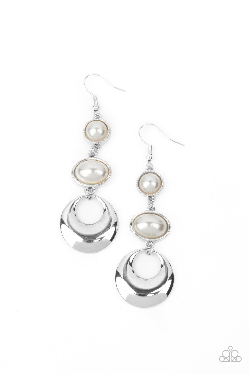 Bubbling To The Surface White Earrings. Subscribe & Save. #P5RE-WTXX-506XX. Pearl earring