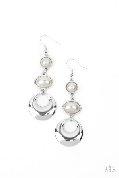 Bubbling To The Surface White Earrings. Subscribe & Save. #P5RE-WTXX-506XX. Pearl earring