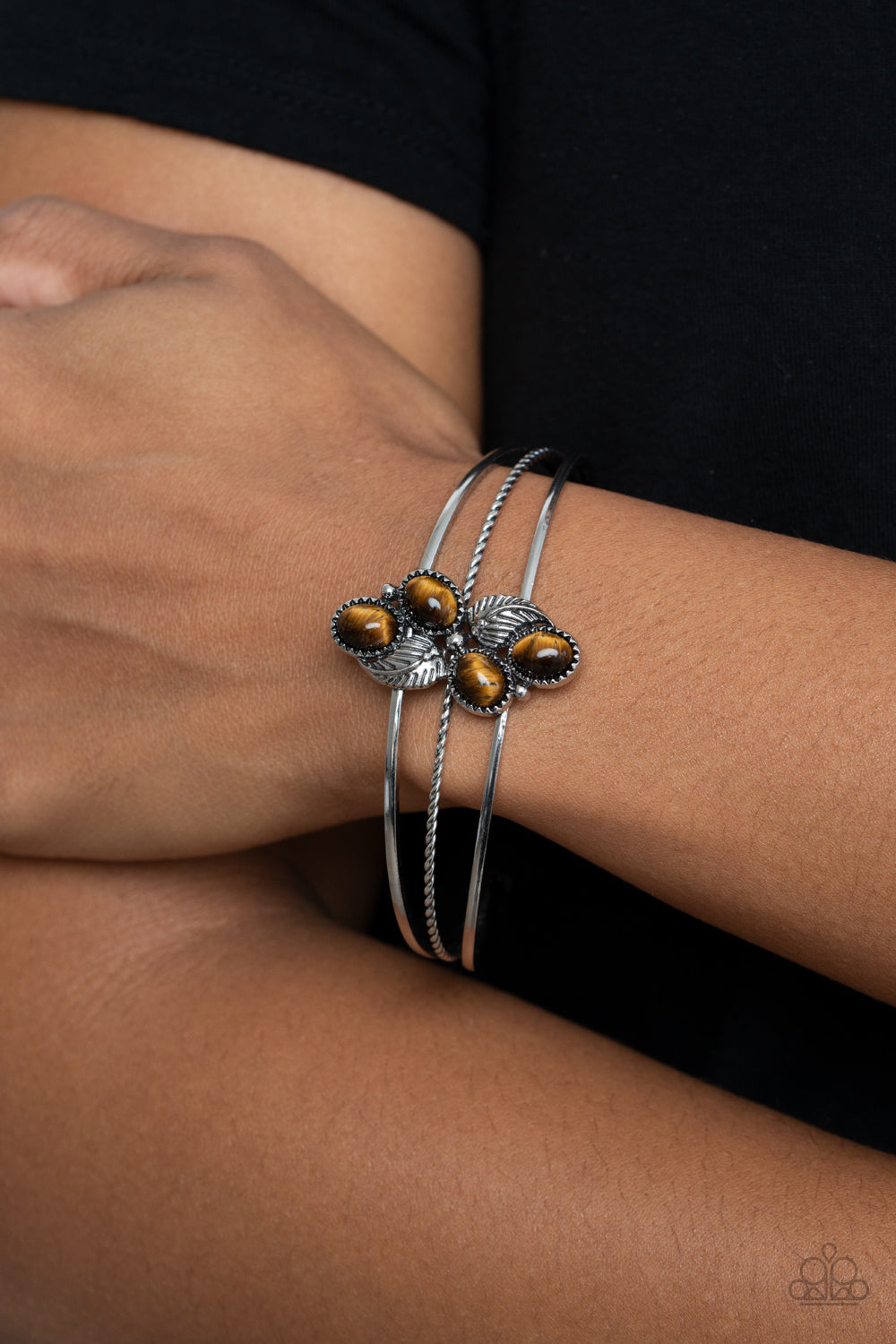 Paparazzi Eco Enthusiast Brown Bracelet. Subscribe & Save. #P9SE-BNXX-158XX