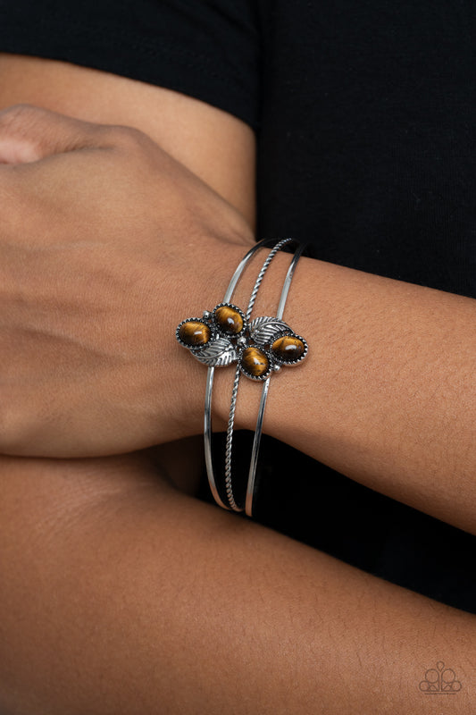 Paparazzi Eco Enthusiast Brown Bracelet. Subscribe & Save. #P9SE-BNXX-158XX
